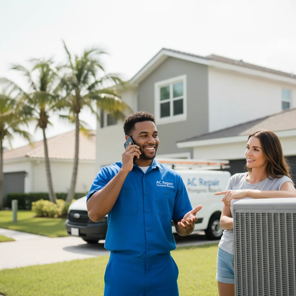 AC Repair Pompano Beach customer support in Groesbeck